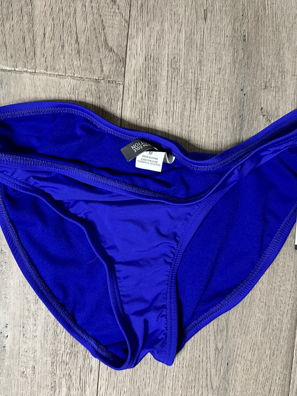 Kenneth Cole Reaction Royal Blue/purple Bikini Bottom